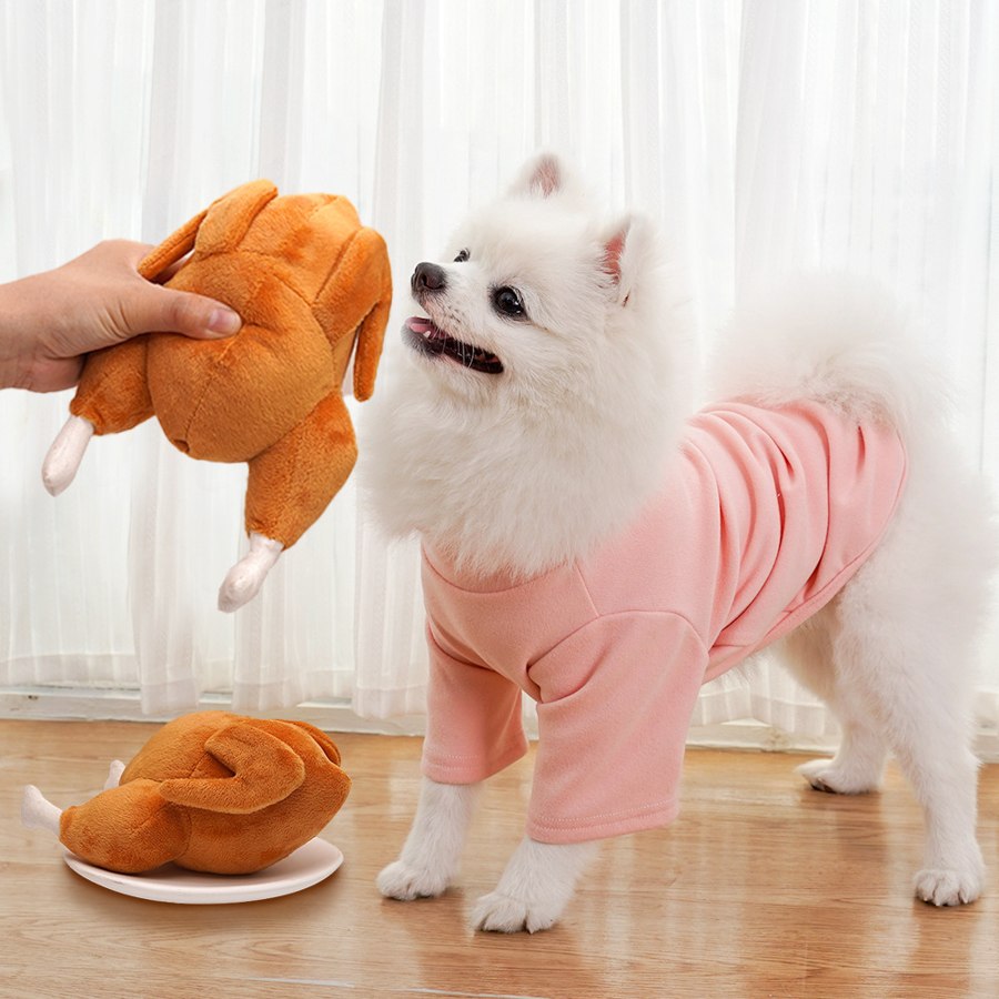 Peluche dinde pour chien